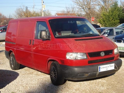 VOLKSWAGEN TRANSPORTER T4 2.5 Basic MAGYAR RENDSZÁMOS ÉS OKMÁNYOS