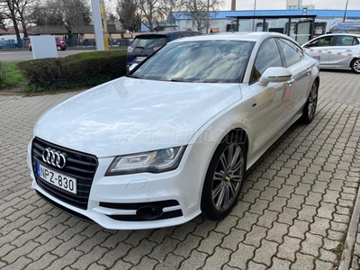 AUDI A7 Sportback 3.0 V6 TDI DPF quattro Tiptronic ic S line. Bose hifi. 20 kerék.teljes nagy szervíz (vezérlés is) után.. nagyon megk