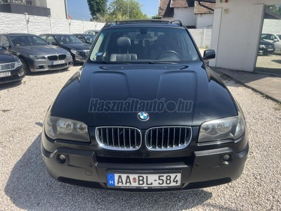 BMW X3 3.0d (Automata) PANÓRÁMATETŐ-BŐR-18 FELNI ÚJ GUMIKKAL