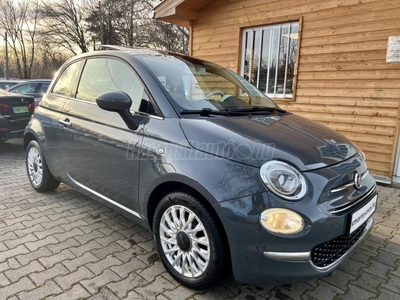 FIAT 500 0.9 TwinAir Turbo Collezione LED/NYITHATÓ ÜVEGTETŐ/NAVI/BI-COLOR BŐR/15-ALU/2ÉV MŰSZAKI VIZSGA!