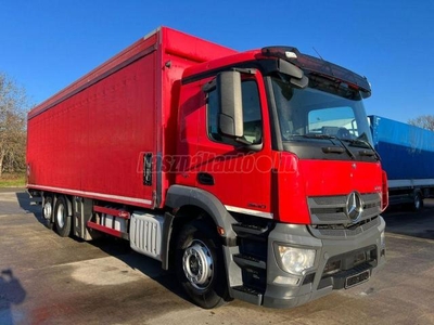 MERCEDES-BENZ ANTOS 2540 6X2 PLATÓS-PONYVÁS + EMELŐHÁTFAL