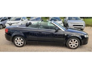 AUDI A4 CABRIO 2.0 PD TDI DPF Teljes bőrbelső. Ülésfűtés. Digitális klíma. Szervizkönyv. 177.000.km