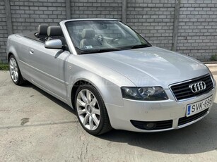 AUDI A4 CABRIO 3.0 V6 Multitronic Magyarországi Valós KM Szürke bőrbelső