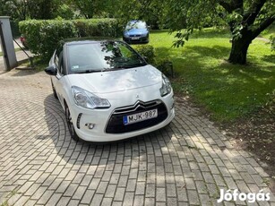 Citroen DS3 hófehér, fekete tetővel