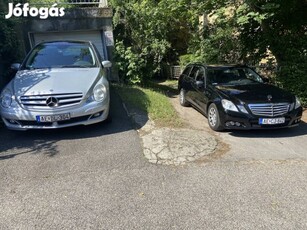 Mercedes E 250 CDi és Mercedes R 500! A kettőt egyre cserélném!