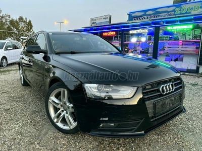 AUDI A4 Avant 3.0 V6 TDI S-Line - Végig szervizkönyv. Alcantara. Panoráma. Bang & Olufsen. Memóriás ülés