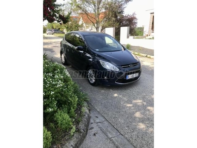 FORD C-MAX 1.6 TDCi Titanium fFRISS MŰSZAKI VIZSGA. FRISS SZERVIZ. BŐR. FŰTŐSZÁLAS SZÉLVÉDŐ. VESZPRÉM