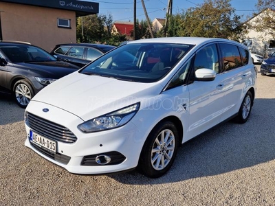 FORD S-MAX 2.0 TDCi Titanium Powershift key-less/led/ülésfűt/szélvédőfűt/elektr. csom.ajtó/vonóhorog/radar/sávtartó