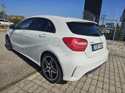 MERCEDES-BENZ A 180 CDI (BlueEFFICIENCY) AMG Sport 7G-DCT KÜLSŐ BELSŐ AMG FELSZERELTSÉG! TELJES NAGYSZERVÍZ!