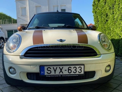 MINI MINI ONE Cabrio 1.6 Fantasztikus vezetési élménnyel!