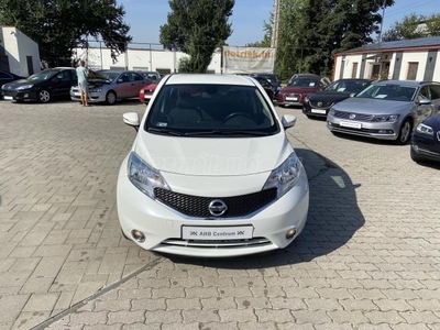 NISSAN NOTE 1.5 dCi Visia EURO6 +132E KM+2 ÉV GARANCIÁVAL+2.TULAJ+VEZ.SZ.KÖNYV+DIGITKLÍMA+TEMPOMAT+GYÖNYÖRŰ+