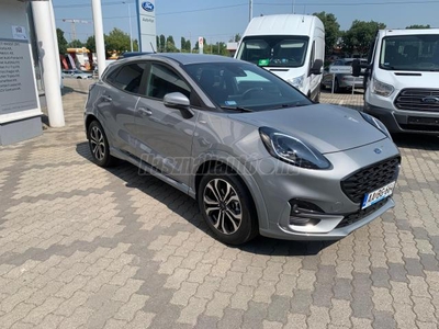 FORD PUMA 1.0 EcoBoost mHEV ST-Line Design DCT Magyarországi. szervizkönyv. ÁFÁ-s