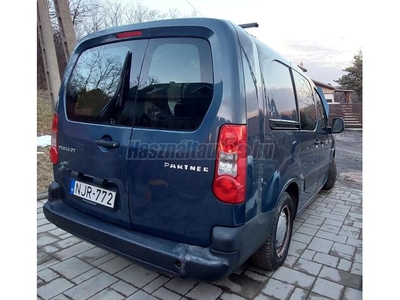 PEUGEOT PARTNER 1.6 HDi Confort L2 EURO5 tulajdonostól 5 személyes TGK