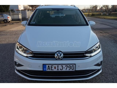 VOLKSWAGEN GOLF SPORTSVAN 1.5 TSI ACT Highline DSG AUTOMATA / FULL.LED / ÜLÉSFŰTÉS / KOCCANÁSGÁTLÓ / VONÓHOROG