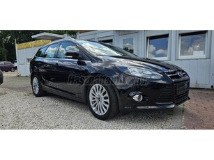 FORD FOCUS 1.6 Ti-VCT Titanium Bőr kormány. váltógomb. Bluetooth kihangosító. Navi. Tolatóradar. Aux. Usb