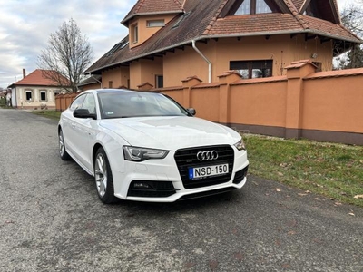 AUDI A5 Sportback 2.0 TDI clean diesel quattro S-tronic S-line gyönyörű állapot