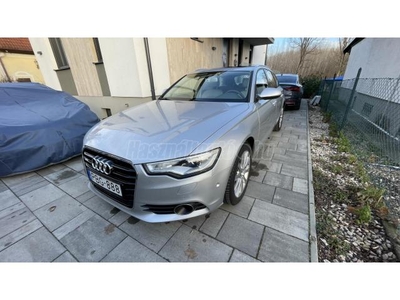 AUDI A6 Avant 2.0 TDI DPF multitronic aut. sérülésment. szervizkönyv. állófűtés. ACC. sávt. holttérf. panoráma. bőr