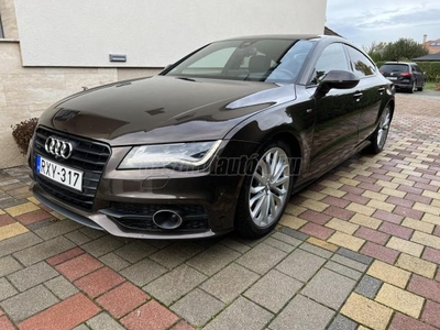 AUDI A7 Sportback 3.0 V6 TDI DPF quattro Tiptronic ic [5 személy] 3X S-Line 313Le ACC LED KAMERA BOSE