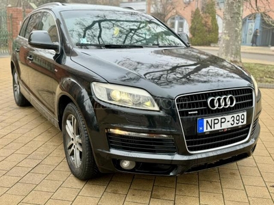 AUDI Q7 3.0 TDI DPF quattro Tiptronic ic 3X S-LINE//PANORÁMA TETŐ//M.o-i//VONÓHOROG