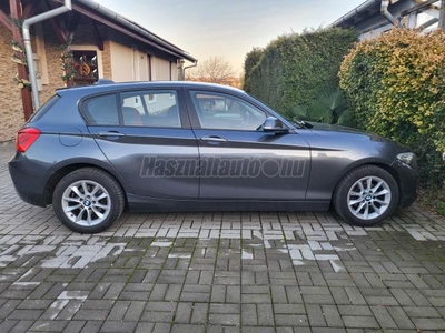 BMW 116d EfficientDynamics Advantage facelift. Navi.2 garnitúra gumi alufelnin. folyamatosan szervizelve