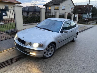 BMW 320td Compact (Automata) sérülésmentes. 2 év műszaki. xenon. multikormány. fűthető recaro bőr belső. memo