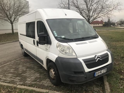 CITROEN JUMPER 3.0 HDI 35 L3H3 Gyári 6 személyes!!! Első tulaj-Garantált 216eKm-Igazolt futásteljesítmény és sz