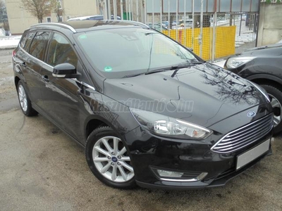 FORD FOCUS 1.5 TDCI Titanium ÜLÉS-KORMÁNY-SZÉLVÉDŐ FŰTÉS.PARK-PILOT.GPS.TEMPOMAT!!!!!!