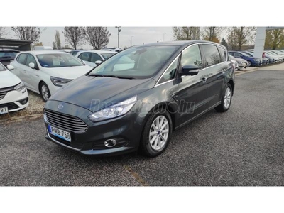 FORD S-MAX 2.0 TDCi Titanium AWD Powershift Mo-i!130e KM!Vez.Sz.Könyv!4X4!Riasztó!E-H radar!Ülésfűtés!Téli gumi!ÁFA-s!