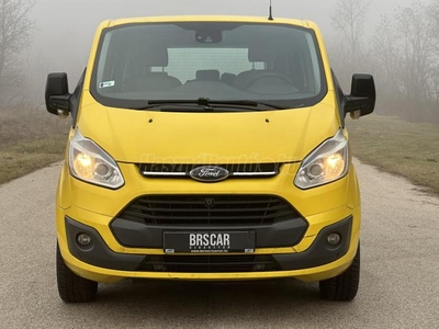 FORD TRANSIT Tourneo Custom 2.2 TDCi 300 LWB Titanium Bőr-Ülésfűtés-Tempomat-PDC-Roló-Dupla tolóajtó