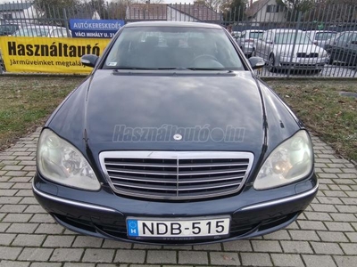 MERCEDES-BENZ S 320 CDI (Automata) Sérülésmentes.Digit Klíma.Tempomat!!!Nagyon szép!!!