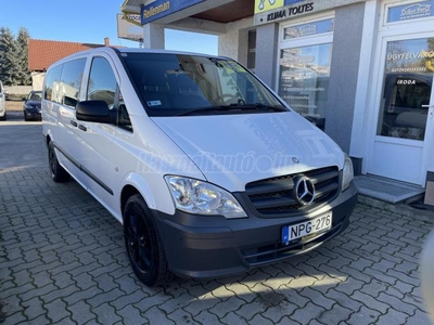 MERCEDES-BENZ VITO 113 CDI L Hosszított kivitel! Bőr! Friss teljes szerviz! Bevizsgált gépjármű! Videó!