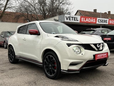 NISSAN JUKE 1.6 DIG-T Nismo RS 4WD Xtronic E6 M.o.-i. LED Navi Tempomat Holttér Ülésfűtés Kamera Keyless 129e km