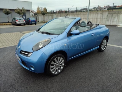 NISSAN MICRA C+C 1.6 Tekna FÉLBŐR. ÜLÉSFŰTÉS. SZERVIZKÖNYV