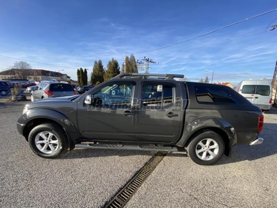 NISSAN NAVARA 4WD Double 2.5D Platinum EREDETI MAGYAR CSAK 205.000.KM BŐR EL.TETŐ NAVI 6 OS KÉZIVÁLTÓ FULLOS 4X4+DIFFI