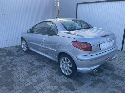 PEUGEOT 206 CC 1.6 HDi Valós Km. 2. tulaj. 16 alufelni. ritka 1.6 HDI motorral. FACELIFT