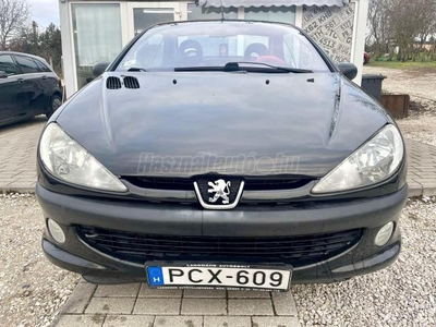 PEUGEOT 206 CC 2.0 16V BŐR-ALU-DIGITKLÍMA-AUX-USB