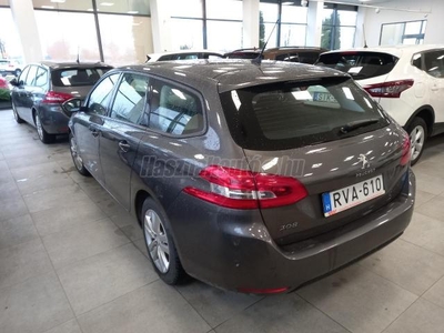 PEUGEOT 308 SW 1.5 BlueHDi Active EAT8 EURO6.2 Autómata! Magyarországi.1 tulaj. Végig szervizelt! Gyári fényezés! Vezérlés cser