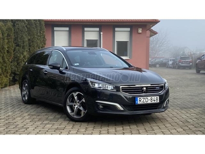 PEUGEOT 508 SW 2.0 BlueHDi Allure EAT6 LED-KAMERA-HUD-BŐR-SZERVIZKÖMYV