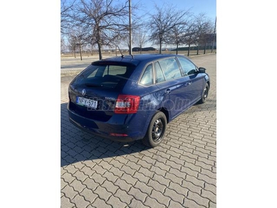 SKODA RAPID Spaceback 1.4 CR TDI Style DSG Magyarországi-2.tulajdonos-automata-friss szerviz