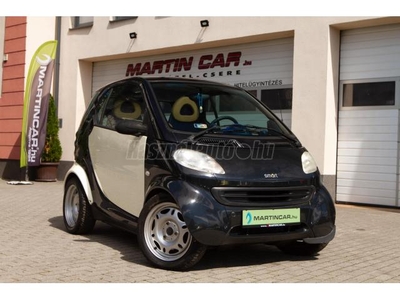 SMART FORTWO 0.6Edition Blackbeat Softip Sport + PANORAMA + BLUE Design + Friss Szervíz + 2X-s GARANCIA !!