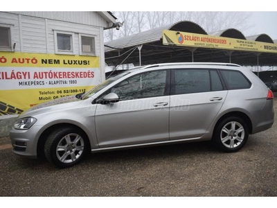 VOLKSWAGEN GOLF VII 1.4 TSi BMT Comfortline KLÍMÁS/ 150970KM/AUTOMATAVÁLTÓ/MULTIKORMÁNY/VONÓHOROG/AKÁR 1+2 ÉV MŰSZAKI GARANC