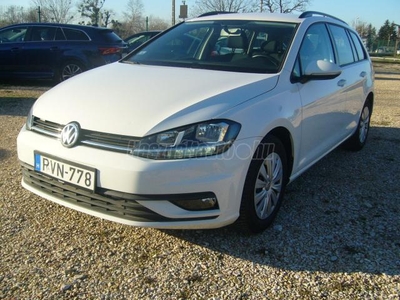 VOLKSWAGEN GOLF VII Variant 1.6 TDI BMT Comfortline SZERVIZKÖNYV. NAGY KIJELZŐ. TEMPOMAT. KIHANGOSÍTÓ