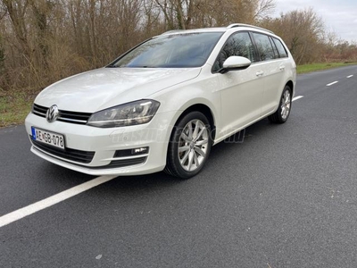 VOLKSWAGEN GOLF VII Variant 2.0 TDI Highline DSG Masszázs ülés. Végig leinformálható előélet!