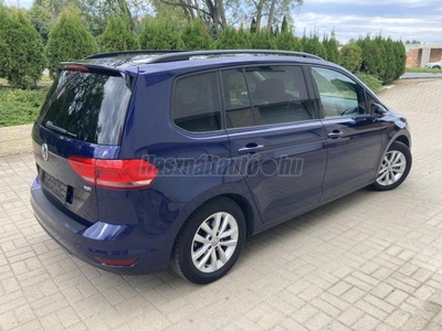 VOLKSWAGEN TOURAN 1.6 TDI BMT SCR Comfortline CSAK 137000KM VEZETETT SZERVIZKÖNYV ÚJ TIPUS FŰTHETŐ ÜLÉS HÁTSÓ KLÍMA