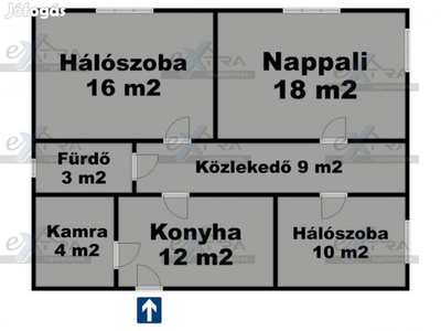 Szegeden, Baktóban, felújítandó Kádárkocka típusú Családi ház Eladó!