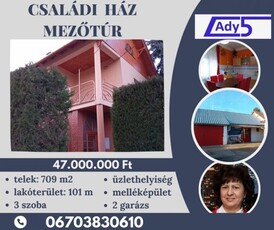 Eladó családi ház Mezőtúr