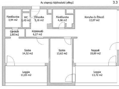 újépítésű, Keszthely, ingatlan, lakás, 96 m2, 119.600.000 Ft