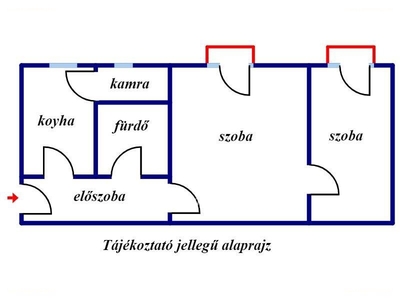 Komló, ingatlan, lakás, 51 m2, 12.000.000 Ft