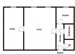 Kiadó téglalakás, albérlet Székesfehérvár, Vörösmarty tér, 2. emelet