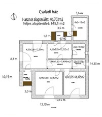 Pusztavacs, ingatlan, ház, 145 m2, 36.000.000 Ft